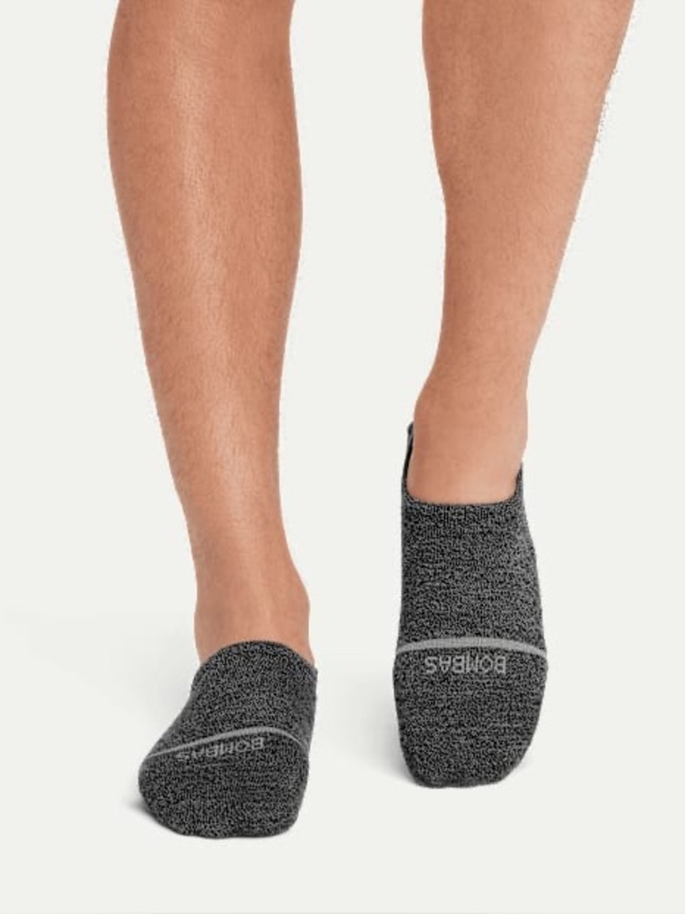 BOMBAS Men's Lightweight Merino Wool Blend No Show Sock 4-Pack - Picture 3 of 7